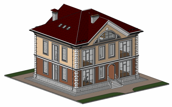 Revit 3D model