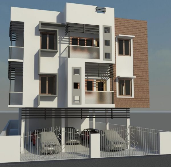 3D Model in Revit for Commecial Projects - Image 3
